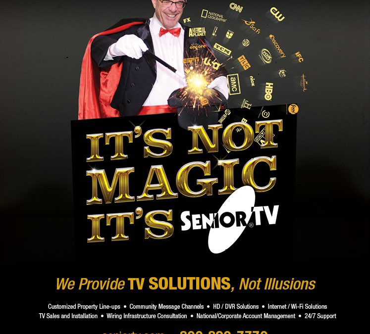 SeniorTV Ads- It’s Not Magic & So Much to See